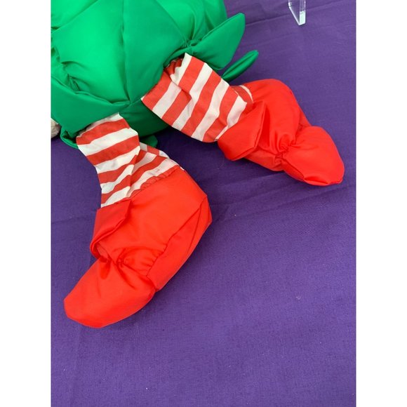 Right Now international elf parachute, nylon material, vintage Christmas 15 inch - Picture 4 of 12